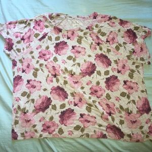 American Eagle Floral Tee